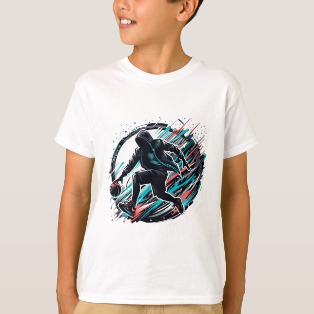 Born till konkurrent Kids T-Shirt - Idrottsdesign (Framsida)