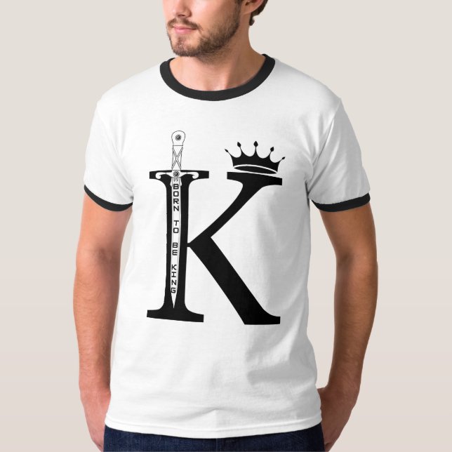 "Born till Kung" T Shirt (Framsida)