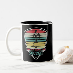 Born till legendarisk fotbollsspelare mugg