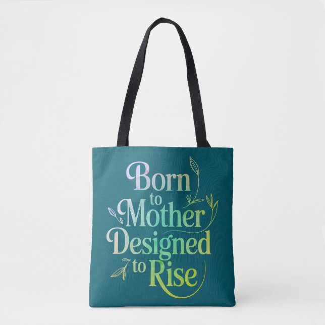 Born till Mor-offertens tote-bag Tygkasse (Framsida)
