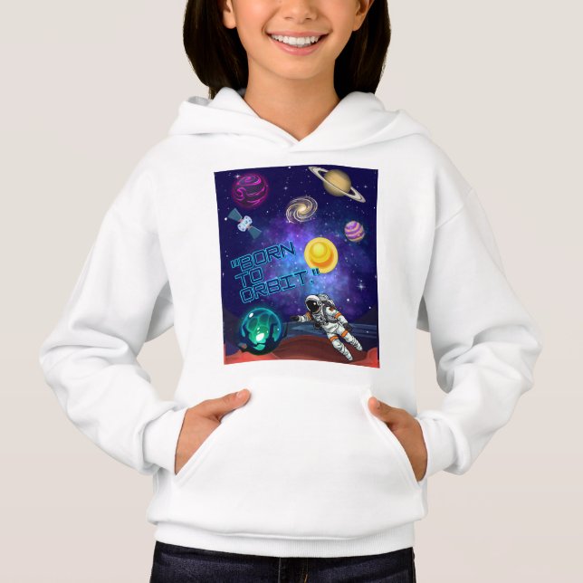 BORN TILL ORBIT T SHIRT (Framsida)