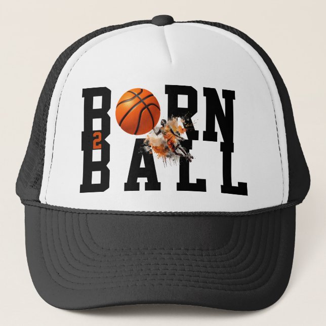 Born till Play Basketball Keps (Framsida)