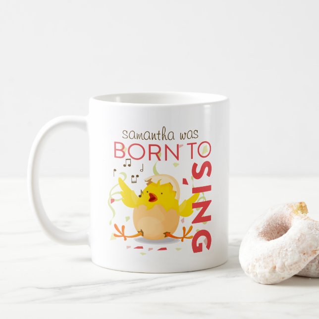 Born till Sjunga, Chick Kaffemugg (Med munk)