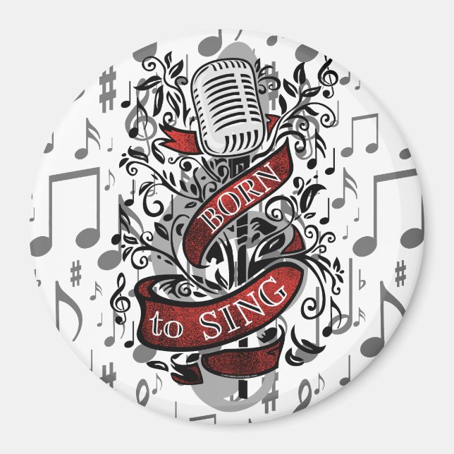 Born till Sjunga-gåvor till hemmet Magnet (Framsidan)