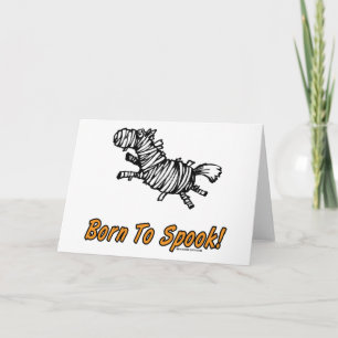 Born till Spook Halloween Horse! Kort
