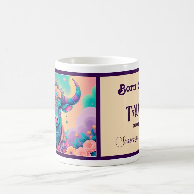 Born till Taurus Kaffemugg (Center)