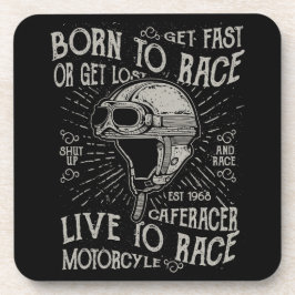 Born till Tävling får snabb cafe-racermotorcykel Underlägg