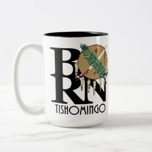 BORN Tishomingo Oklahoma 15oz Två-Tonad Mugg