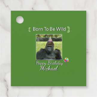 Born to be Wild Green Design  Gåvor Etiketter