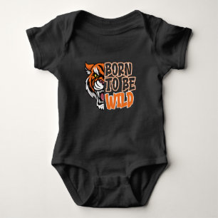 Born to Be Wild - Tiger Art T Shirt