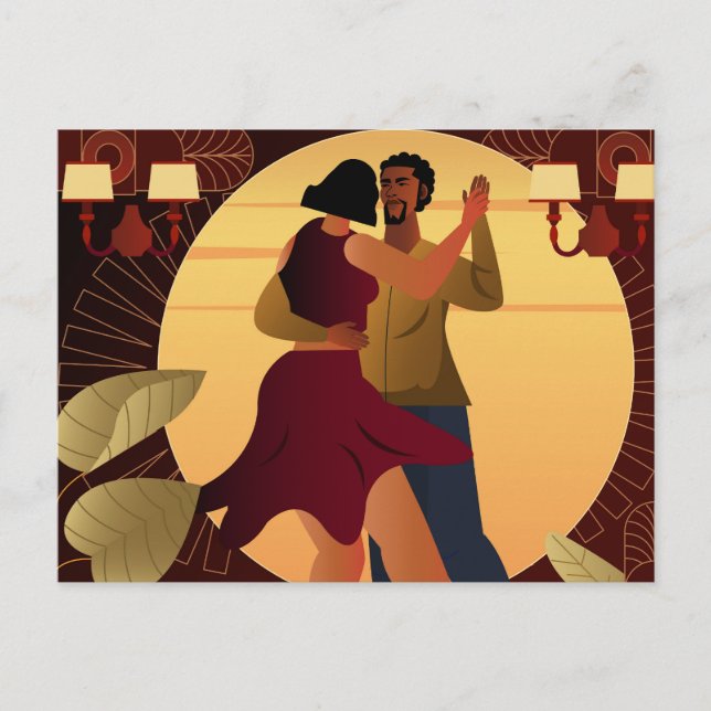 Born to Dance Vykort (Framsida)