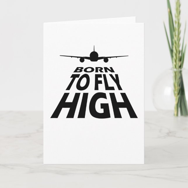 Born To Fly Pilot Kort (Framsida)