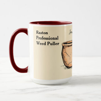 Born to Garden Botanical Illustration Gift Mugg