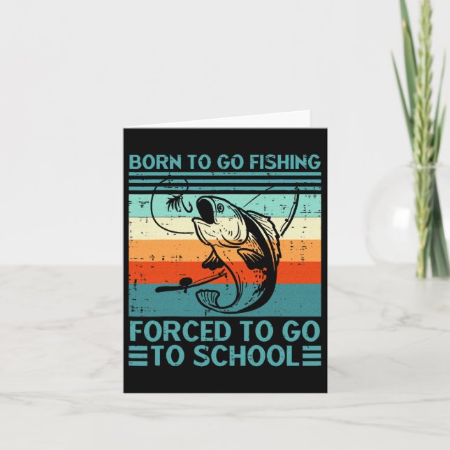 Born to Go FishForced School Kort (Framsida)