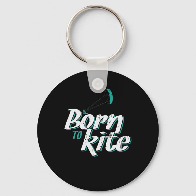 Born to Kite Nyckelring (Framsida)