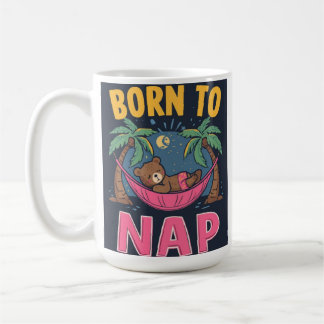 Born To Nap Mug Kaffemugg