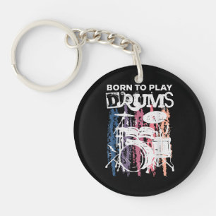 Born to Play Drums Drumming Rock musik Band Drumme