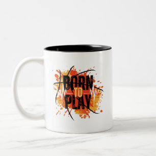 Born To Play – Gamer & Athlete Mugg för Passion-Dr