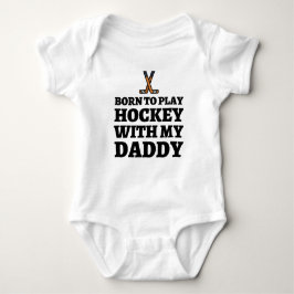 Born to Play Hockey / Pappor Future Hockey Buddy T Shirt