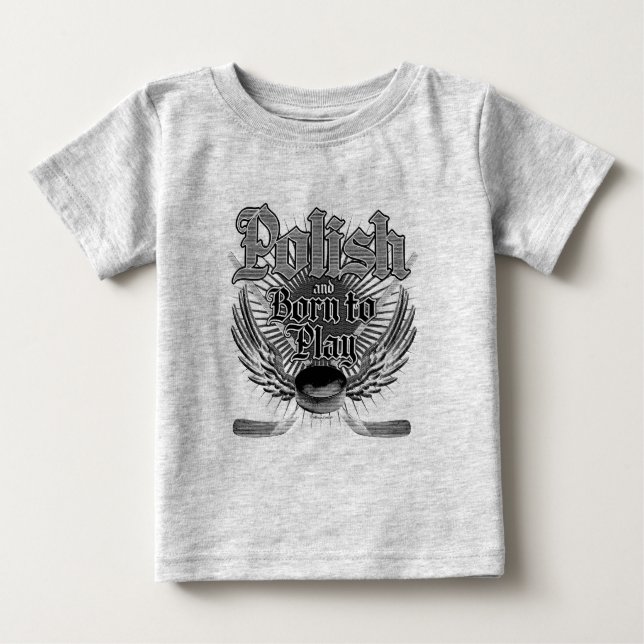 Born to Play (polsk) Tee Shirt (Framsida)