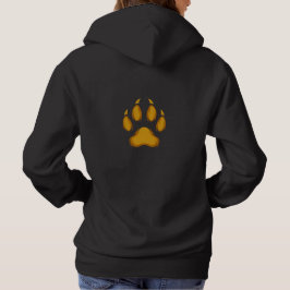 Born to Prowl – Golden Raccoon Paw Hoodie T Shirt