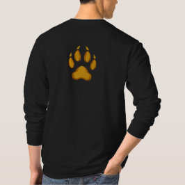 Born to Prowl – Golden Raccoon Paw Hoodie T Shirt