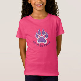 Born to Prowl Raccoon paw  T Shirt