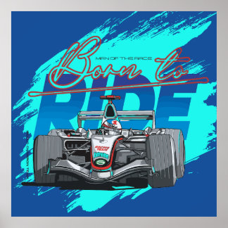Born to ride poster