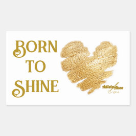 Born to Shine Klistermärke av Poet Adiela Akoo