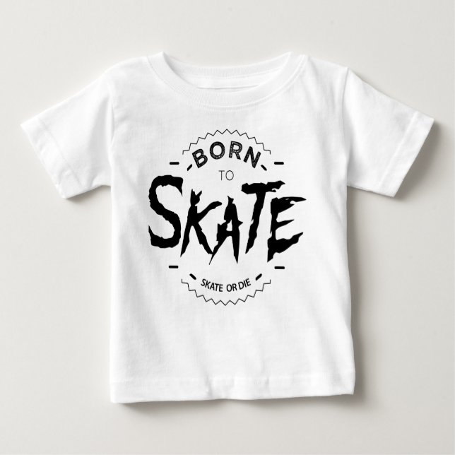 Born to skate t shirt (Framsida)