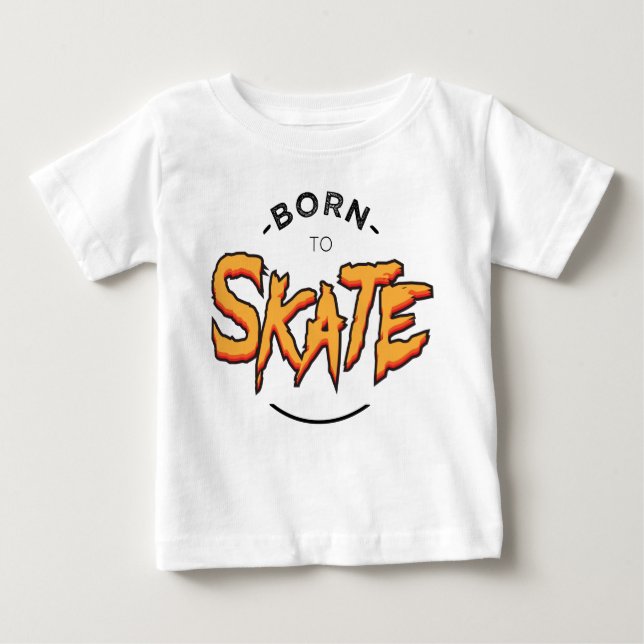 Born to skate t shirt (Framsida)
