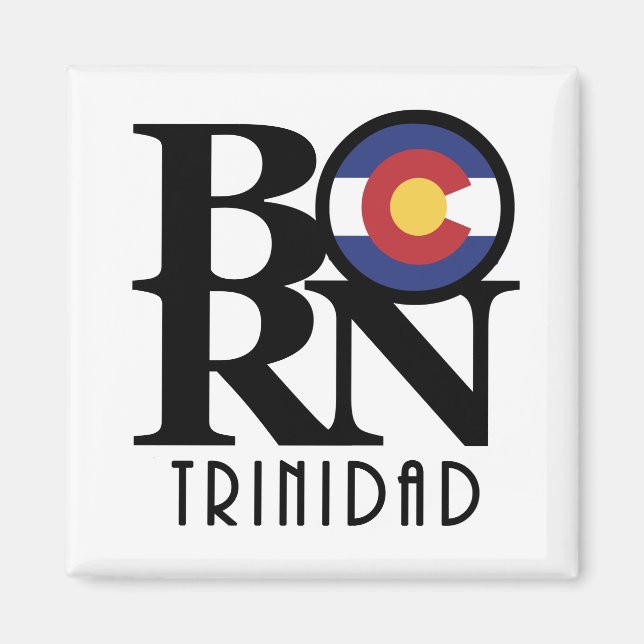 BORN Trinidad Colroado Magnet (Framsidan)