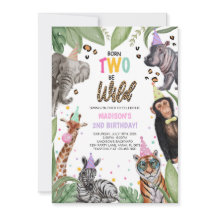 Born TWO BE Vild Safari 2:a födelsedagen