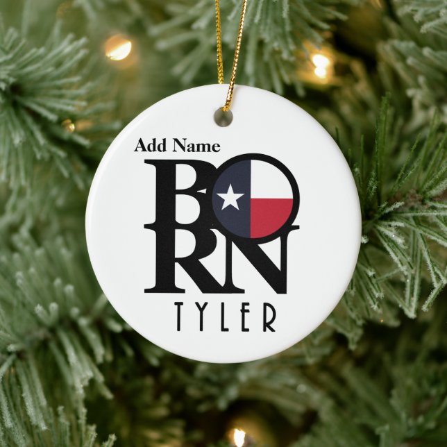 BORN Tyler Texas Julgransprydnad Keramik (Träd)