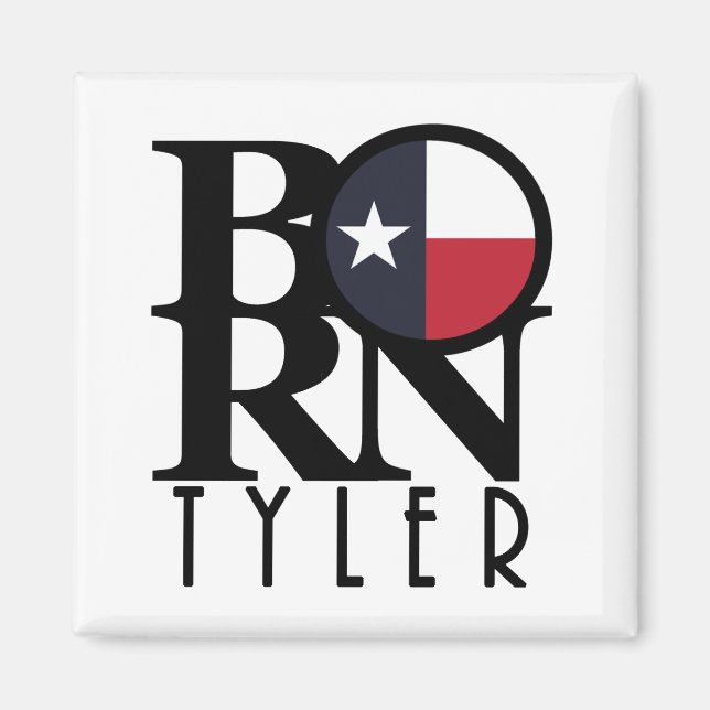 BORN Tyler Texas Magnet (Framsidan)