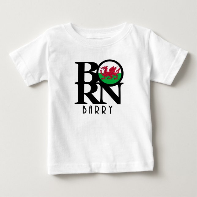 BORN Wales T Shirt (Framsida)