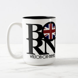 BORN Walton-on-Thames 15oz Två-Tonad Mugg