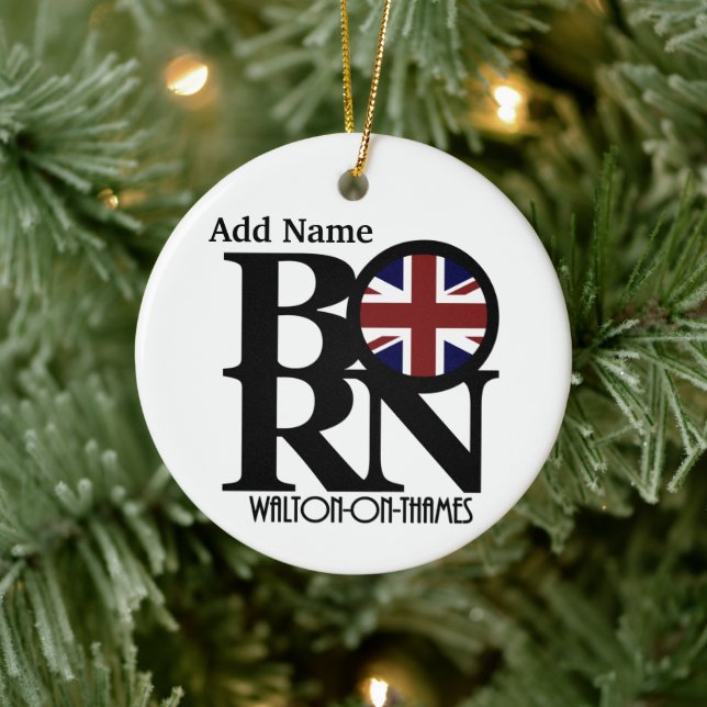 BORN Walton-on-Thames Julgransprydnad Keramik (Träd)