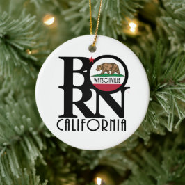 BORN Watsonville Julgransprydnad Keramik