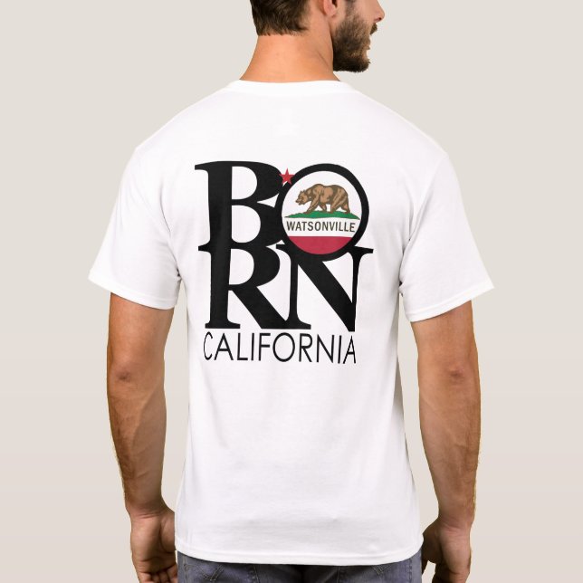 BORN Watsonville T Shirt (Baksida)