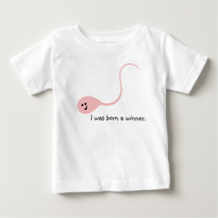 Born Winner Rosa Funny Baby T-shirt