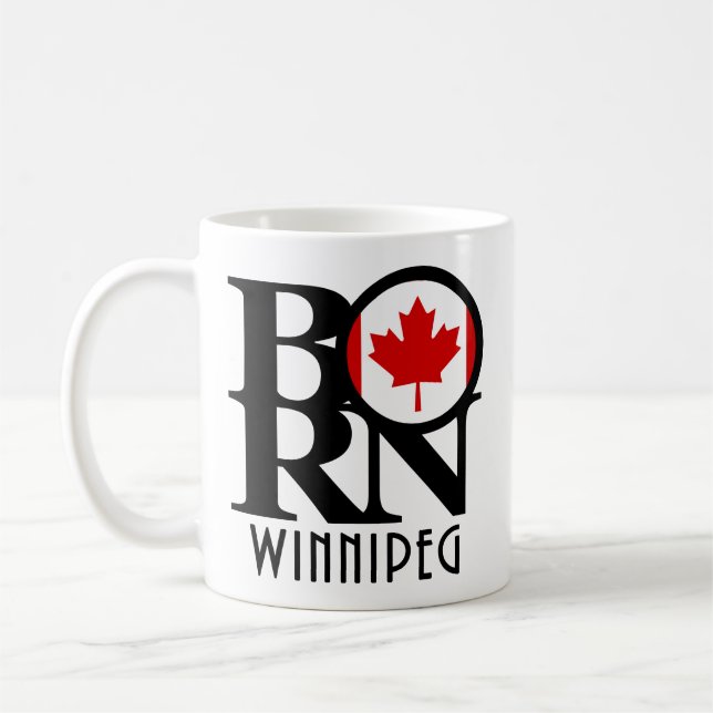 BORN Winnipeg 11oz Kaffemugg (Vänster)