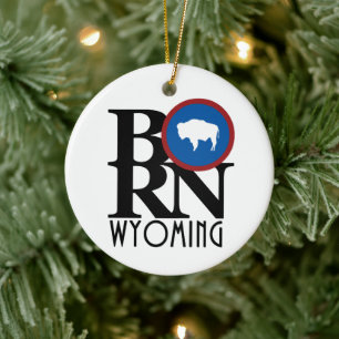 BORN Wyoming Julgransprydnad Keramik