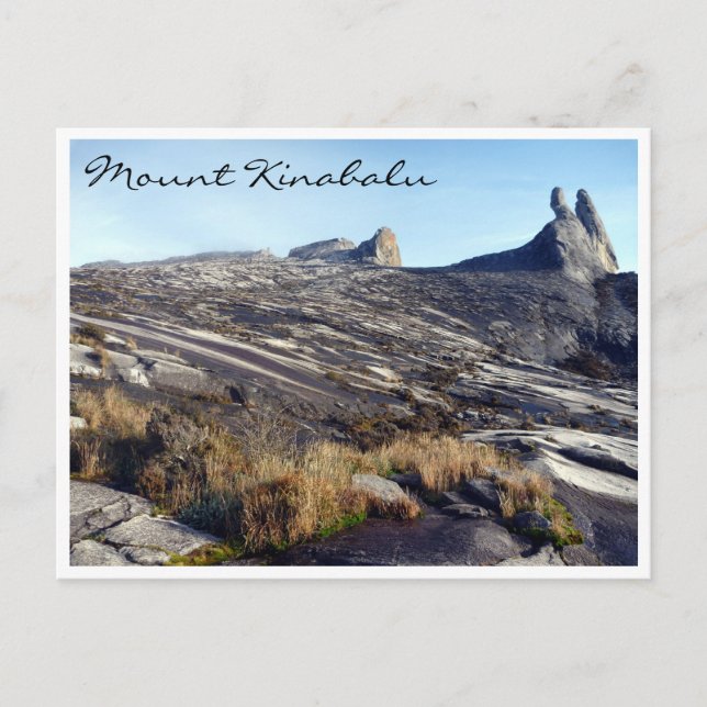 borneo mount kinabalu vykort (Framsida)