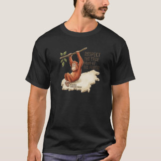 Borneo Orangutan Kalimantan Kartong T-shirt för Be