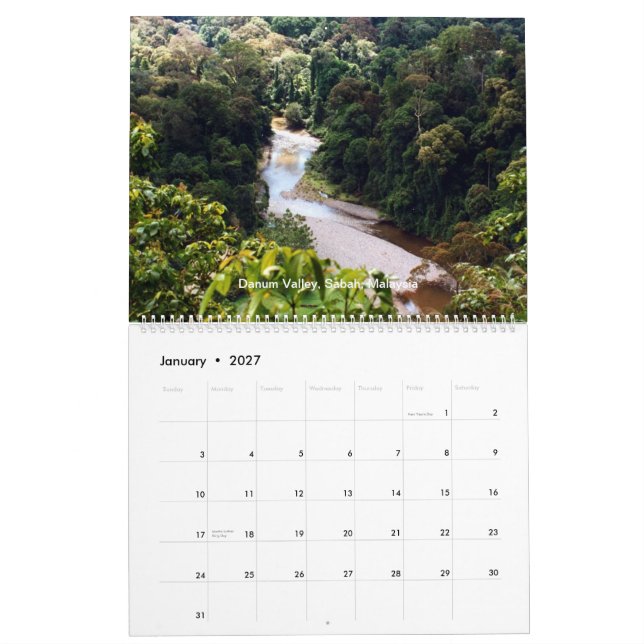 Borneo Rainforestkalender Kalender (Jan 2027)