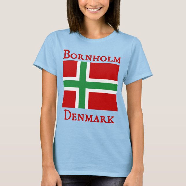 Bornholm, Danmark (Danmark) Tröja (Framsida)
