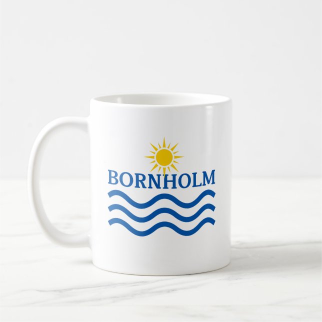 BORNHOLM Sol Vågar Kaffemugg (Vänster)