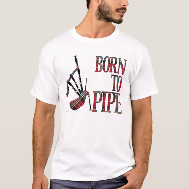 bornpipe2 t-shirt (Framsida)