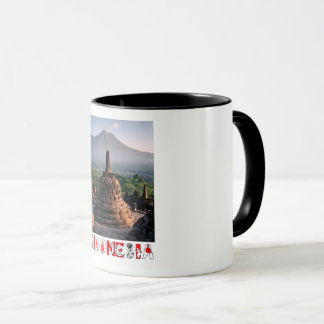 Borobudur Temple - Indonesia Art Mugg